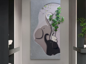3D Elephant wall Art