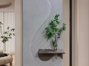 S-curve Minimalist sandstone Art