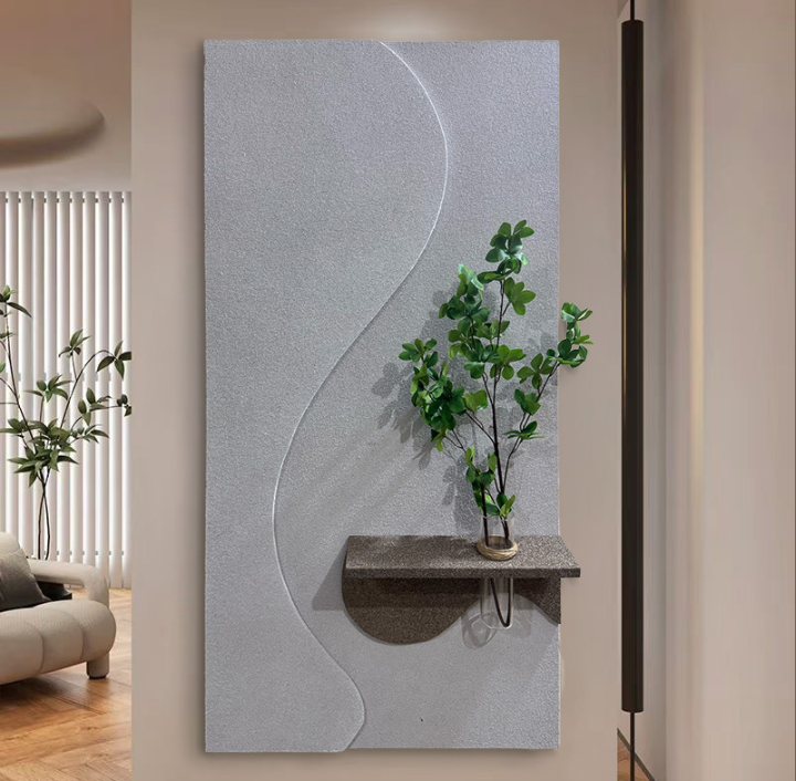 S-curve Minimalist sandstone Art